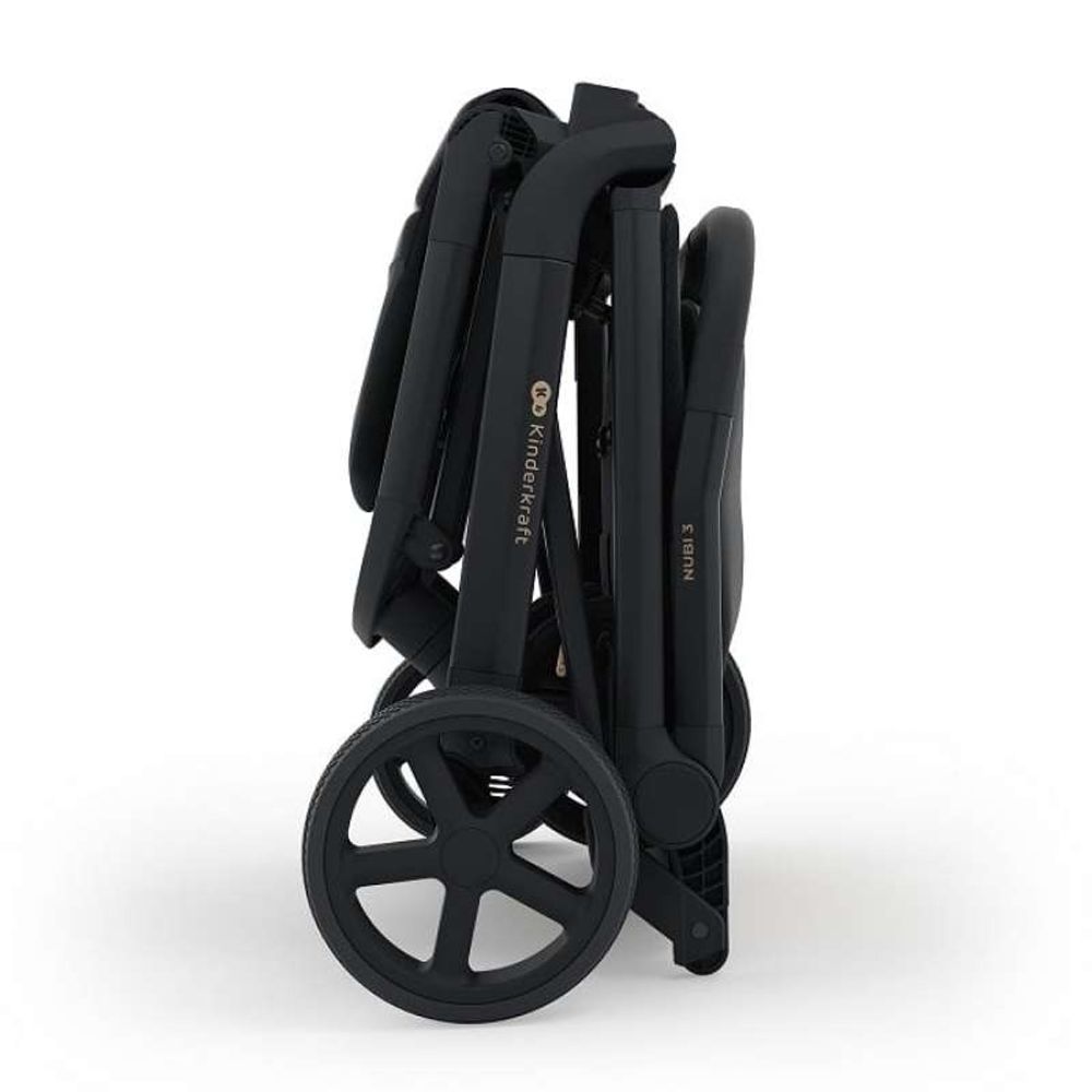 Kinderkraft Kolica za bebe Nubi 3, Midnight Black slika 6