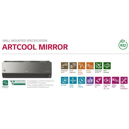 LG Klima uređaj AC18BK Artcool DUAL inverter Wi-Fi slika 2