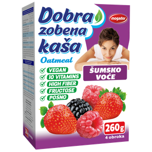 Dobra zobena kaša 260g šumsko voće         