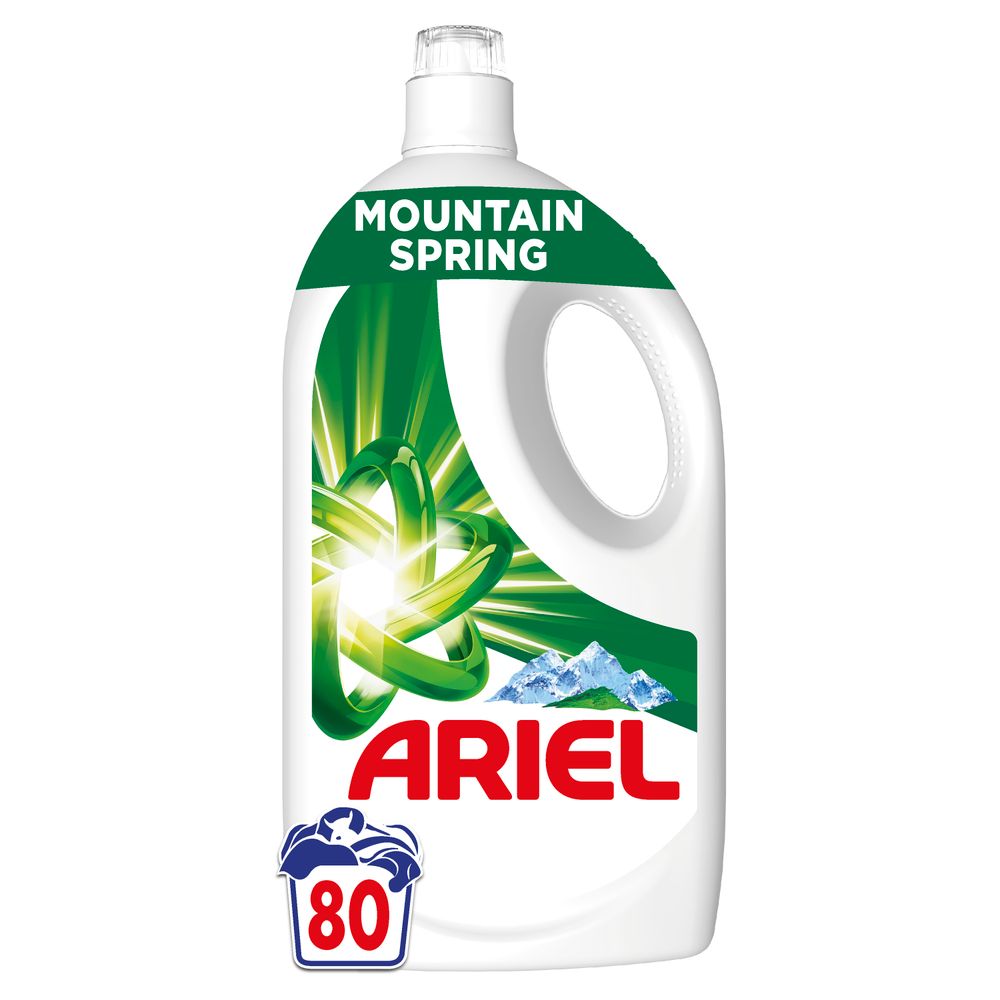 Ariel Tečni deterdžent za pranje veša Mountain Spring 80 pranja slika 1