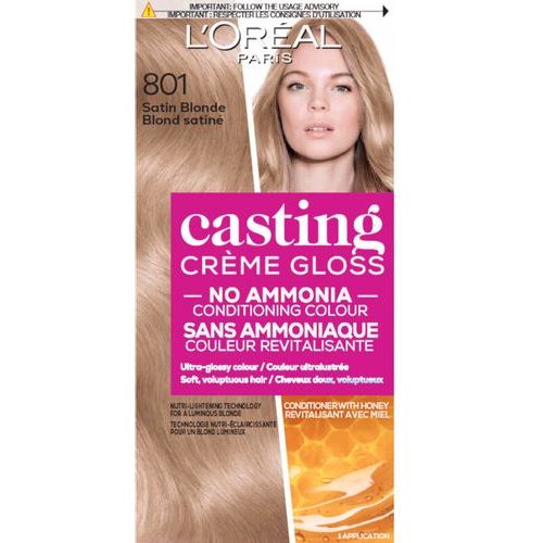 L'Oreal Paris Casting Creme Gloss Farba za kosu 801 Satin Blonde slika 1