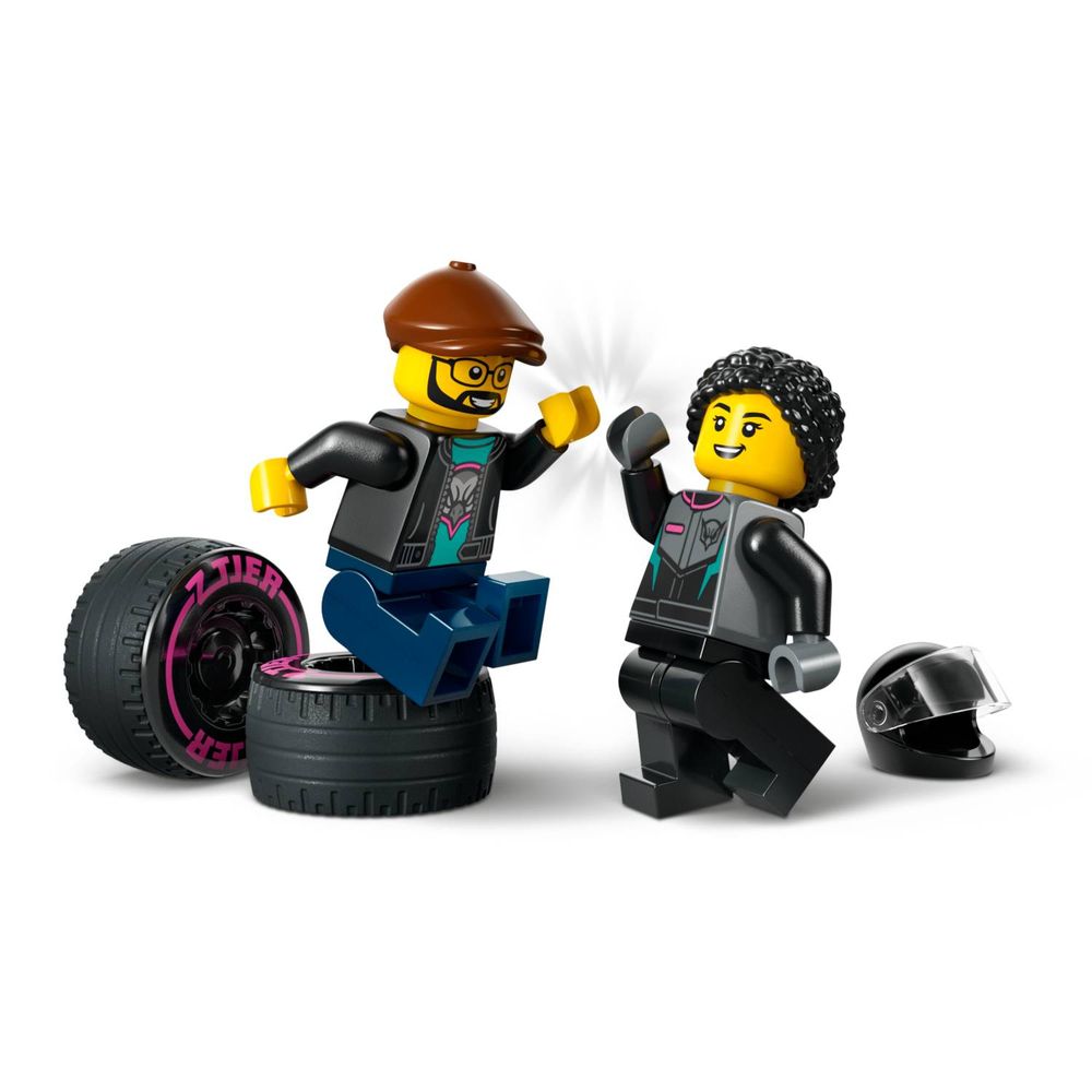 LEGO 60406 Trkaći auto i kamion za prevoz slika 3