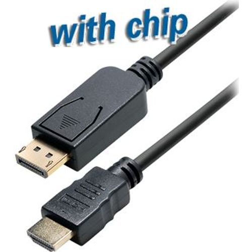 Transmedia DisplayPort plug to HDMI plug, 2,0 m slika 1