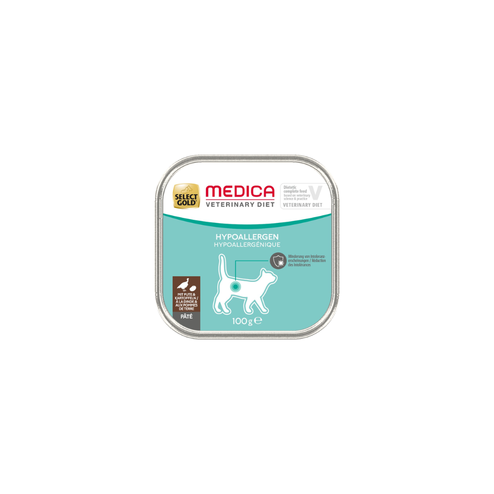 Select Gold Cat Medica Hypoallergenic puretina i krumpir 100 g, ALU-pak slika 1