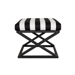Capraz - Pouffe u crno-bijeloj kombinaciji