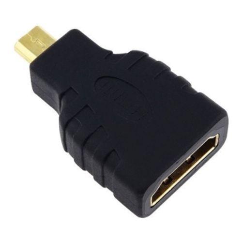 FAST ASIA Adapter Micro HDMI (M) - HDMI (F) crni slika 1