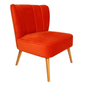 Moon River - Tile Red Tile Red Wing Chair