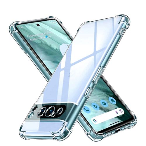 Techsuit Shockproof Clear Silicone prozirna maskica otporna na udarce za Google Pixel 9 Pro slika 1