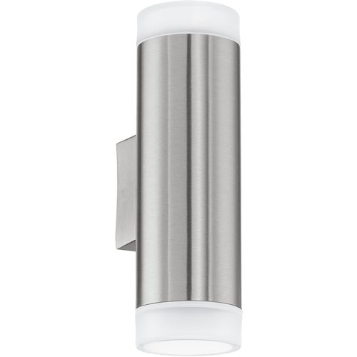 Eglo Riga-led vanjska zidna/2, gu10 led, 2x2,5w, inox  slika 1