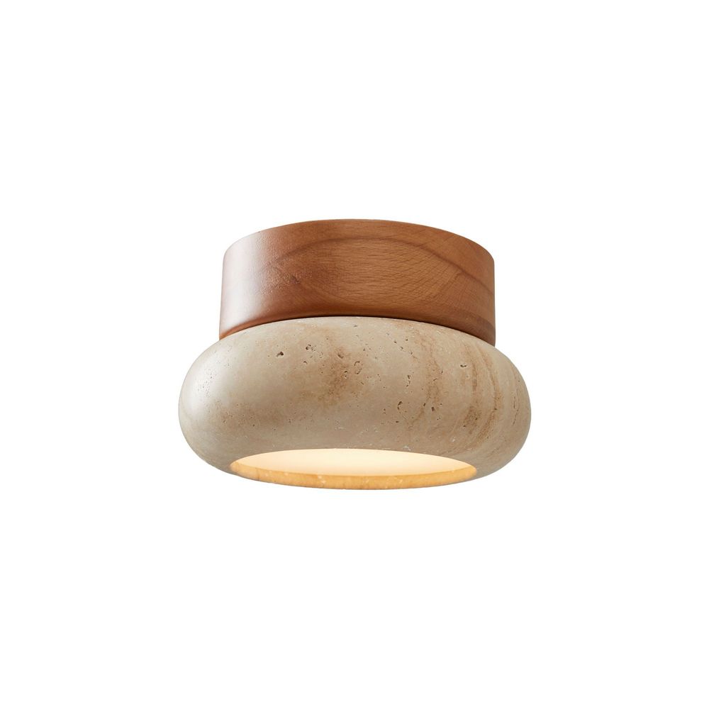 Zidna Lampa Worm-S, boje: Hrast, Bež slika 8