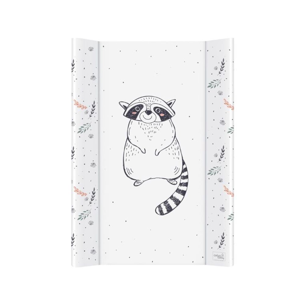 Ceba Baby Tvrda podloga za previjanje (50x70) Comfort Raccoon slika 2