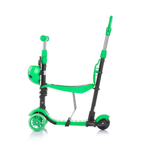 Chipolino romobil / guralica Kiddy Evo s ručkom Lime slika 2