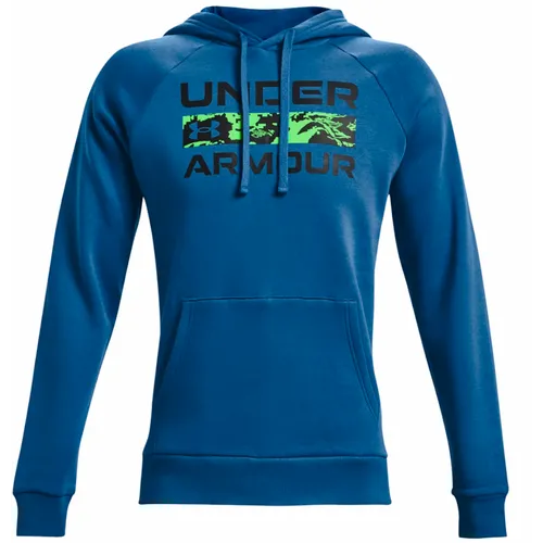 Under Armour Rival Fleece Signature muški hoodie 1366363-432 slika 4