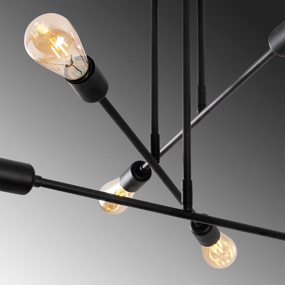 Luster Crni AV Flower - 162 slika 6