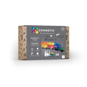 Connetix Magnetne pločice za slaganje Rainbow Transport Pack, 50kom