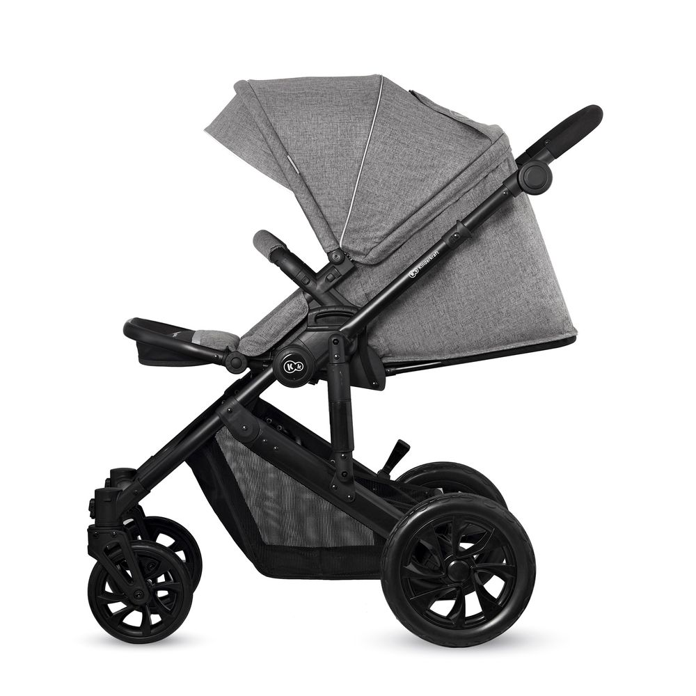 Kinderkraft kolica Prime Lite 3u1, siva slika 11