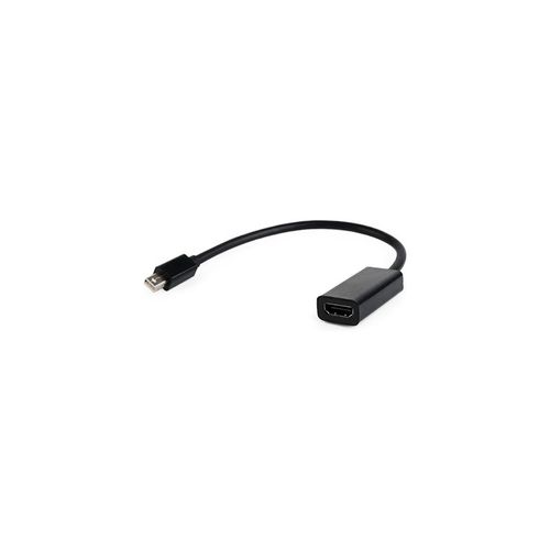 Gembird A-mDPM-HDMIF-02 VIDEO Adapter DisplayPort (mini) to HDMI, M/F, DP 1.2, Cable, Black slika 2