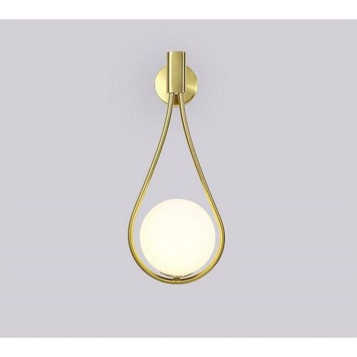 TOOLIGHT Zidna svjetiljka Staklena kugla Zlatna APP603-1W slika 2