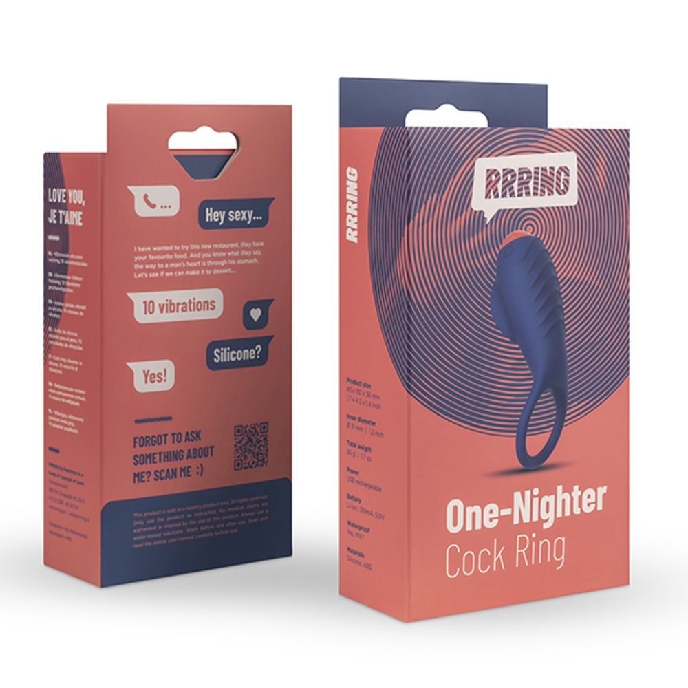 Prsten za penis FeelzToys - RRRING One Nighter slika 3
