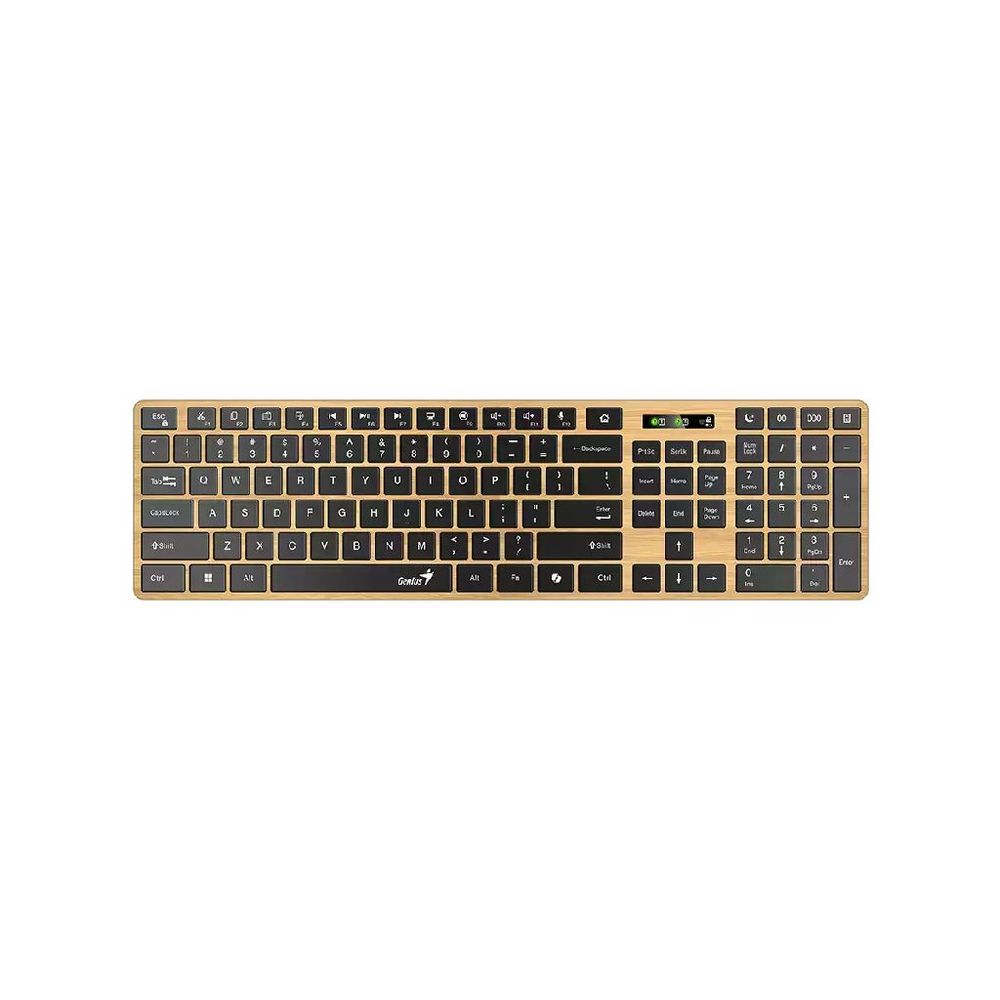 Tipkovnica Genius Slimstar 7250BT bežična Pine Wood slika 1