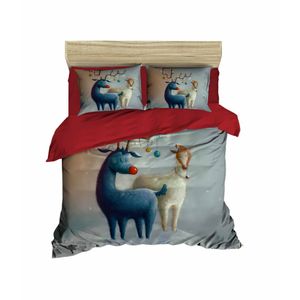 418 Red
Blue
White Double Duvet Cover Set