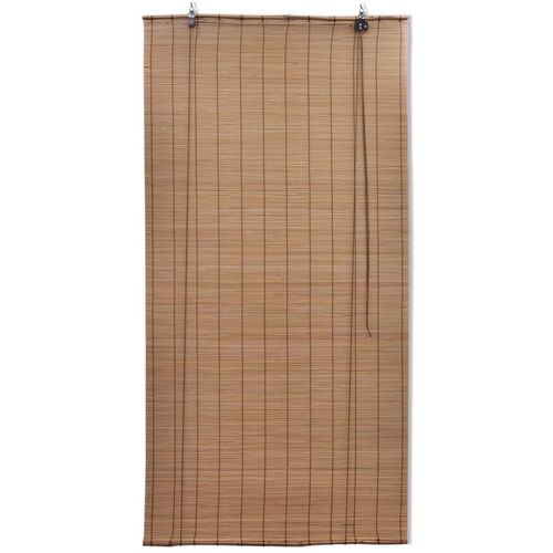 Rolo zavjesa od bambusa smeđa boja 140 x 160 cm slika 7