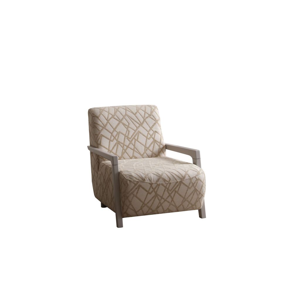 Wing Chair Toscana - Krem i Svijetlo Bež slika 3