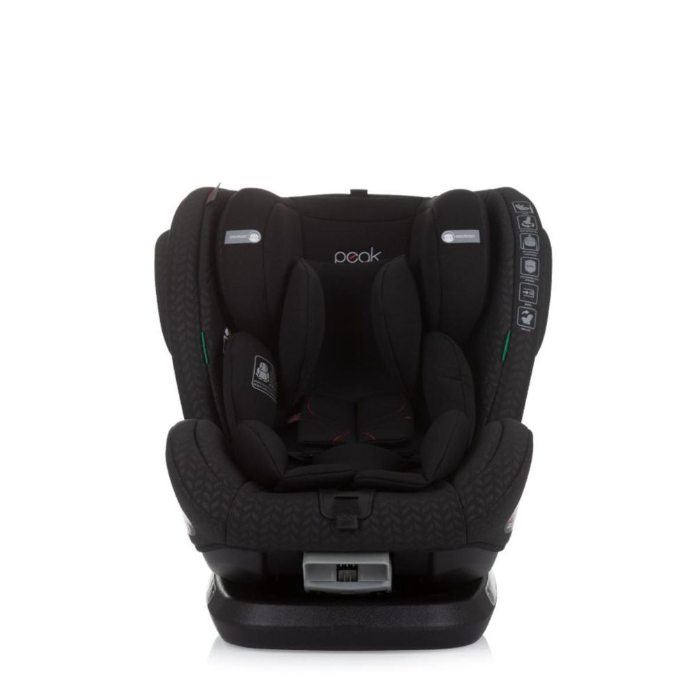 Chipolino Rotirajuća autosjedalica 360 Peak Isofix Obsidian Stkpk02401Ob slika 2