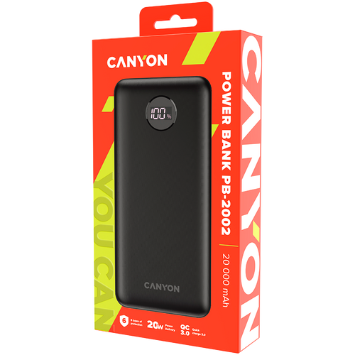 CANYON CNE-CPB2002B - 2000MAH PRENOSNA BATERIJA slika 4