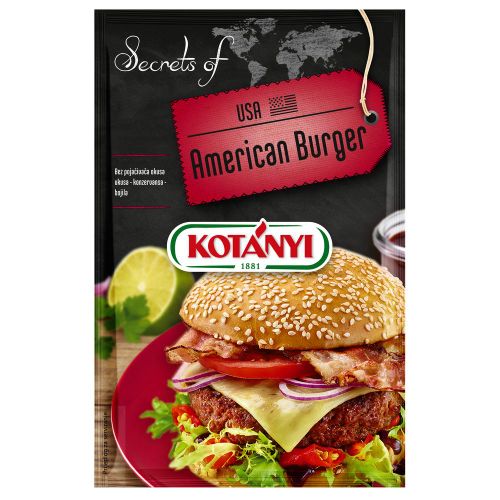 Kotányi Secrets of USA - American burger 25g slika 1