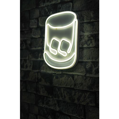 Wallity Ukrasna plastična LED rasvjeta, Whiskey Old Fashioned - White slika 1