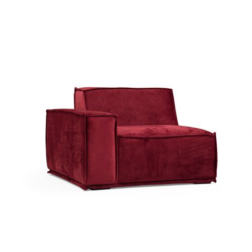 Atelier Del Sofa Kutna garnitura LEGO, tamno crvena, Lego Corner 9 ( L1-O1-Chl) slika 2