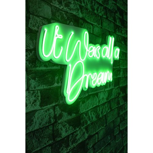 Wallity Ukrasna plastična LED rasvjeta, It was all a Dream - Green slika 1
