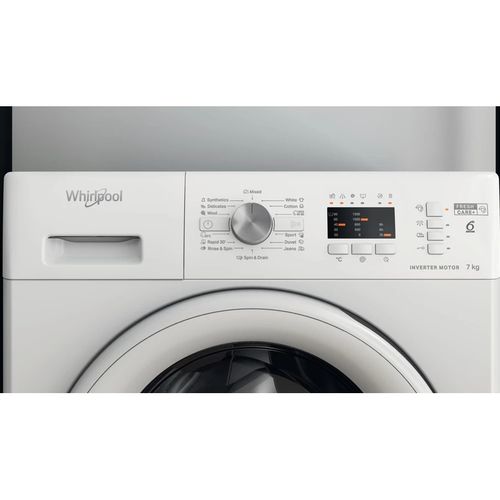 Whirlpool FFL 7259 W EE Mašina za pranje veša, 7kg, 1200rpm, Dubina 57.5cm slika 5