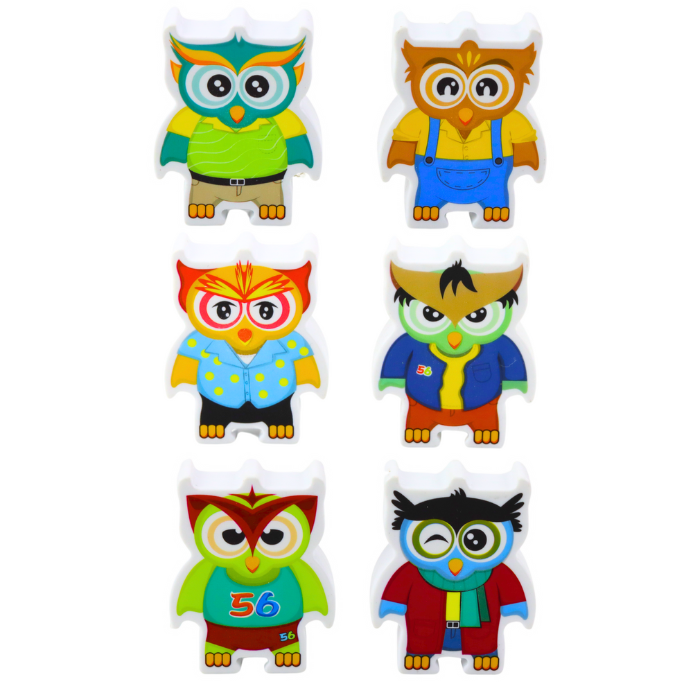 Edukativna igra Owls Arkadna logička slagalica Domino 18 kom. slika 2