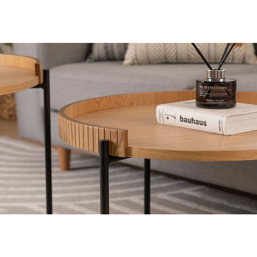 Nesting table Mandy - Prirodne boje (2 komada) slika 4
