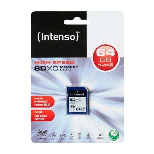 Intenso 3411490 SDXC kartica 64 GB Class 10 slika 2