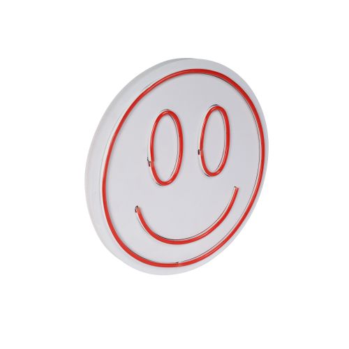 Wallity Ukrasna plastična LED rasvjeta, Smiley - Red slika 4