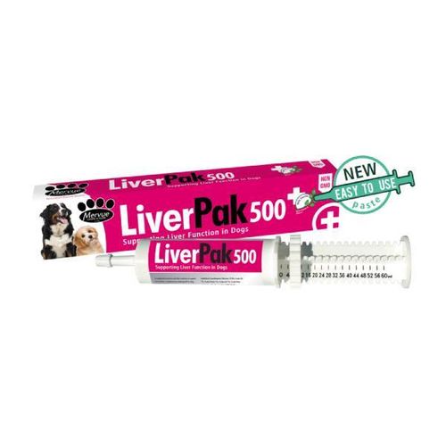 Mervue LiverPak 500 Gel za podršku funkciji jetre kod pasa 60 ml slika 1