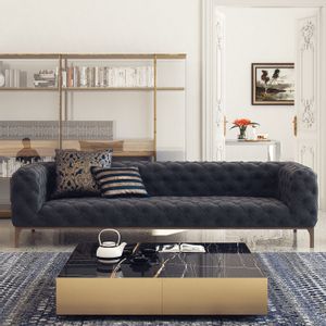 Fashion - Grey Grey 4-Seat Sofa