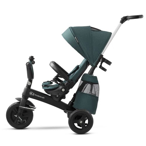 Kinderkraft tricikl Easytwist midnight green slika 5