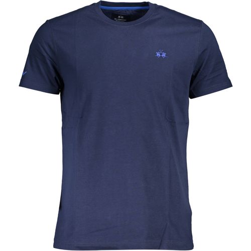 LA MARTINA BLUE MAN SHORT SLEEVE T-SHIRT slika 1