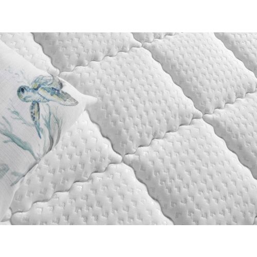 Woody Fashion Madrac, Bijela boja, Blue 100x200 cm Single Size Luxury Firm Mattress slika 4