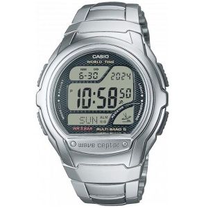 Muški sat Casio WV-58RD-1AEF Crna Srebrna (Ø 44 mm)