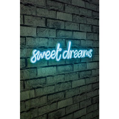 Wallity Ukrasna plastična LED rasvjeta, Sweet Dreams - Blue slika 10