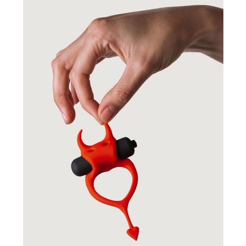 Adrien Lastic Devil vibrirajući penis prsten 11,5 x 3,2cm slika 6