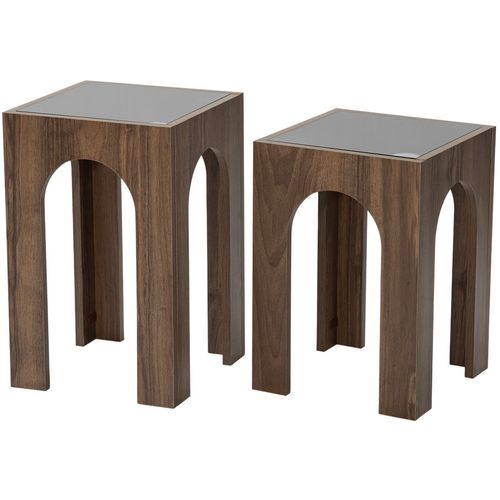 Seine 2 - Walnut, Dark Grey Walnut
Dark Grey Coffee Table Set slika 5