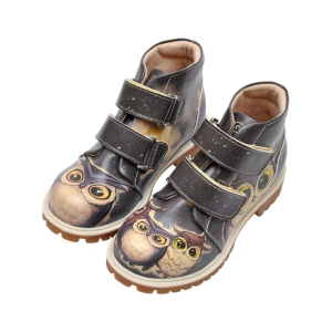DOGO Dječije gležnjerice Cross Boots Owls Family