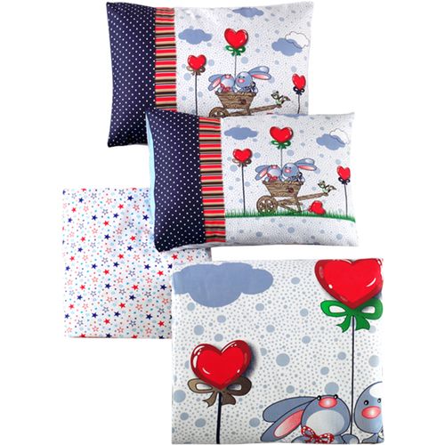 Colourful Cotton Komplet posteljine za bebe od ranforcea Rüya slika 3