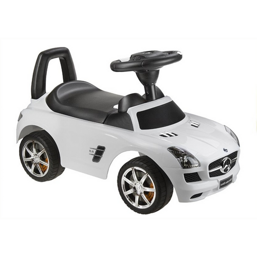 Licencirana guralica Mercedes-Benz SLS AMG - bijela slika 1